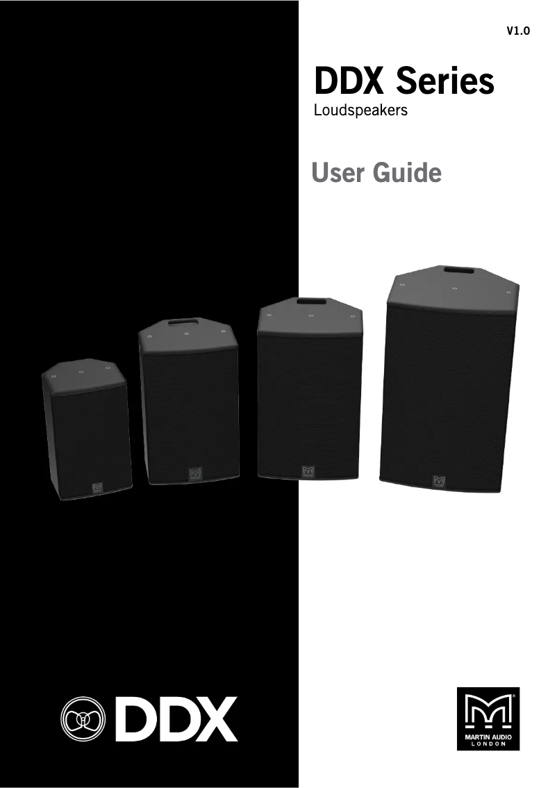 First page image of the manual for DDX8