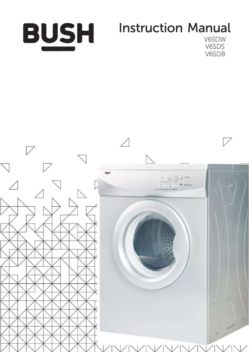 Image de la première page du manuel de l'appareil V6SDB