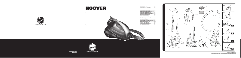 Page 1 of the manual User Manual Hoover MI70_MI15011