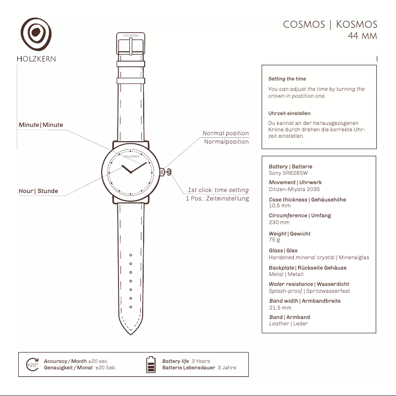 First page image of the manual for Jupiter
