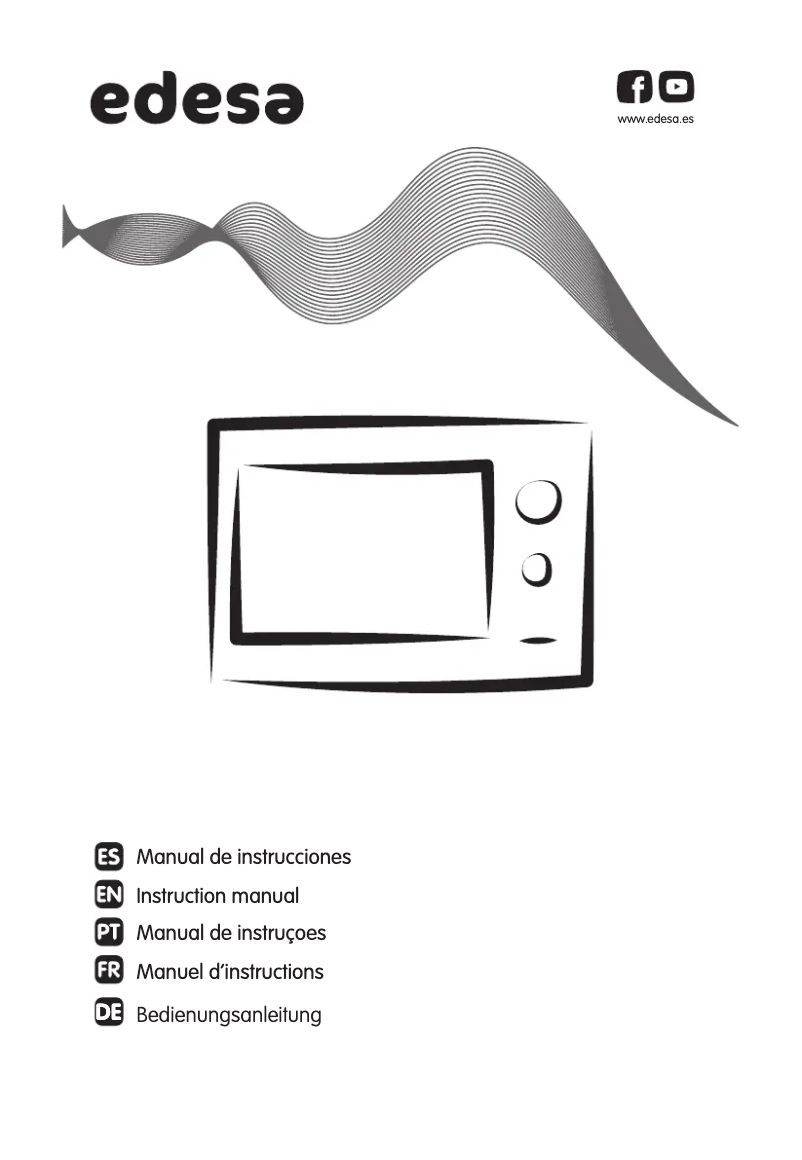 First page image of the manual for EMW-2020-IG WH