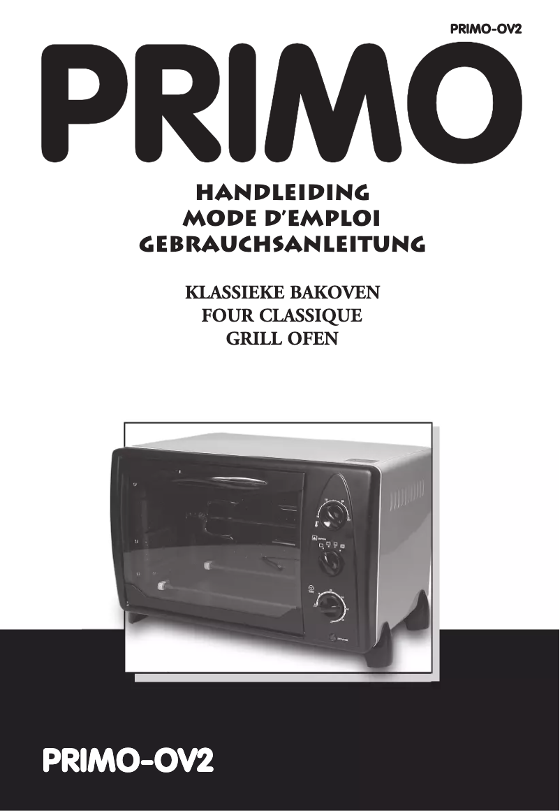 First page image of the manual for OV2