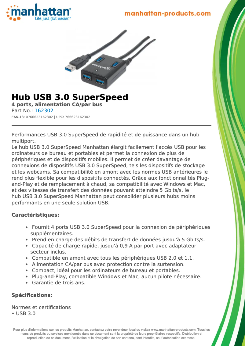 First page image of the manual for 162302