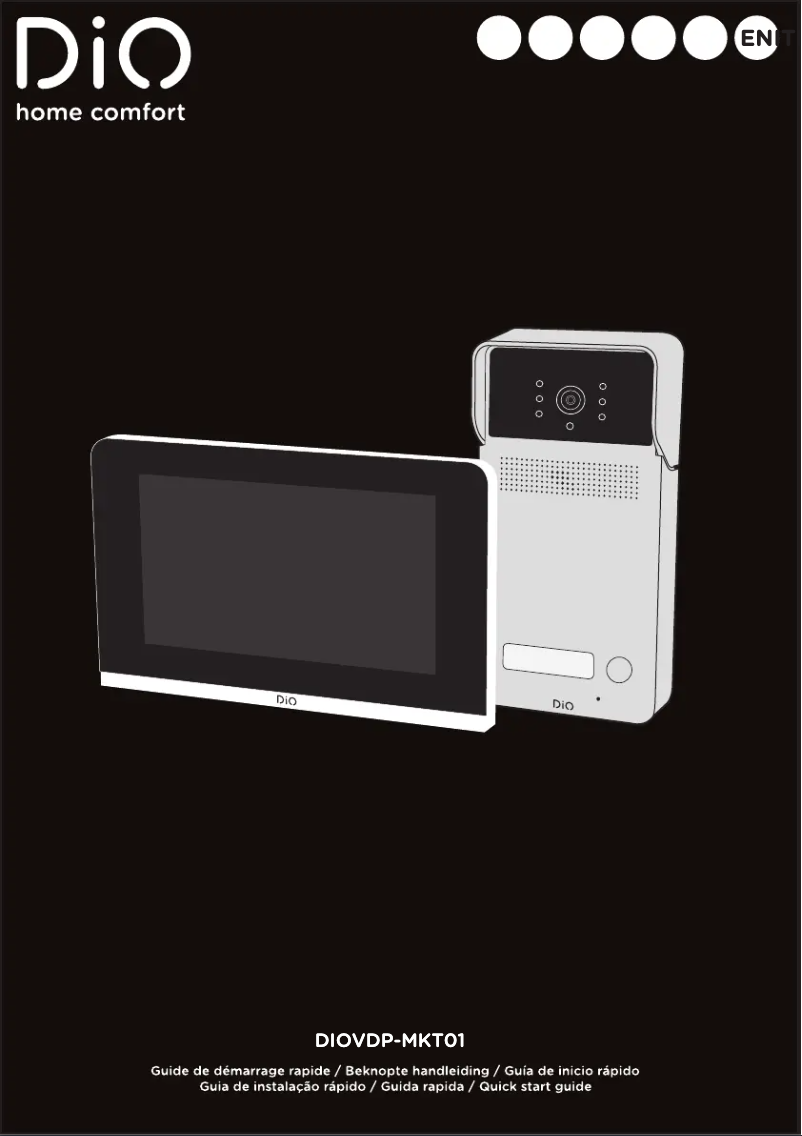 First page image of the manual for DiOVDP-MKT01