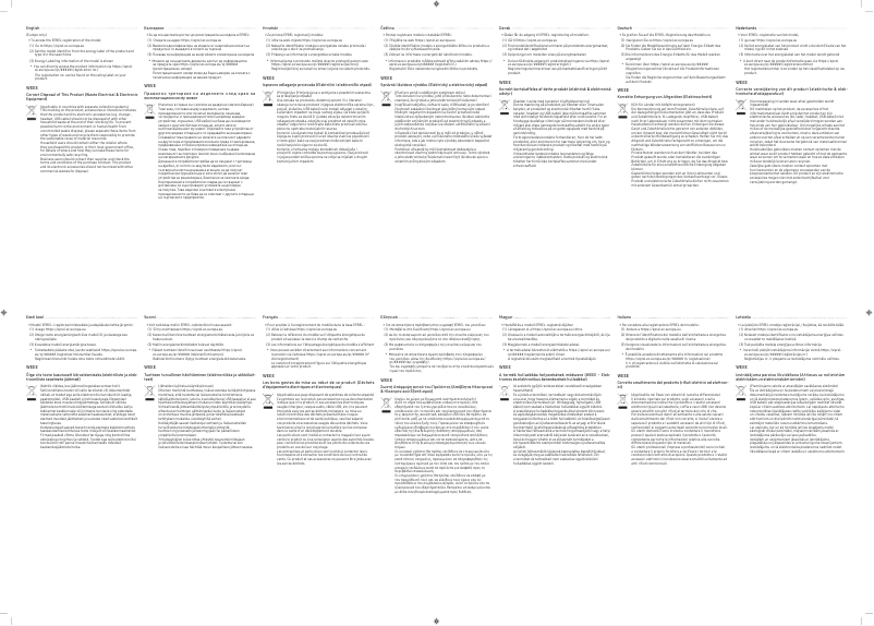 Page 1 of the manual User Manual Samsung S27AM502NU