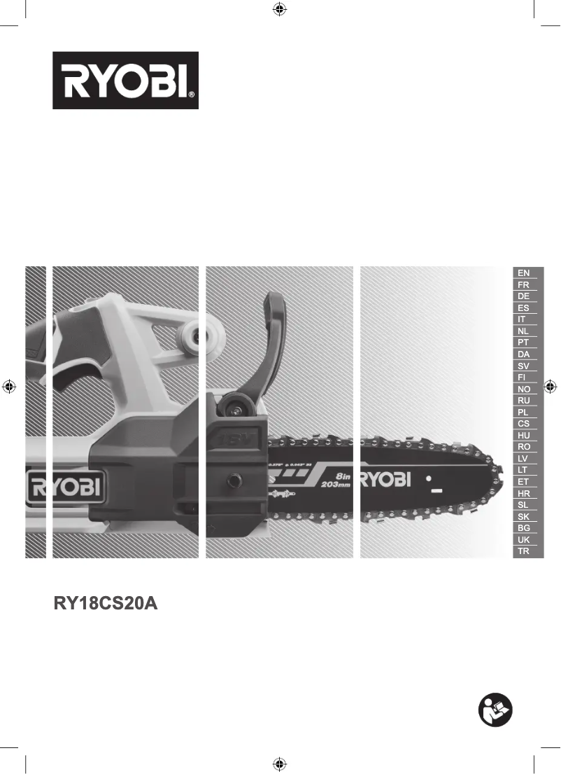First page image of the manual for One+ RY18CS20A