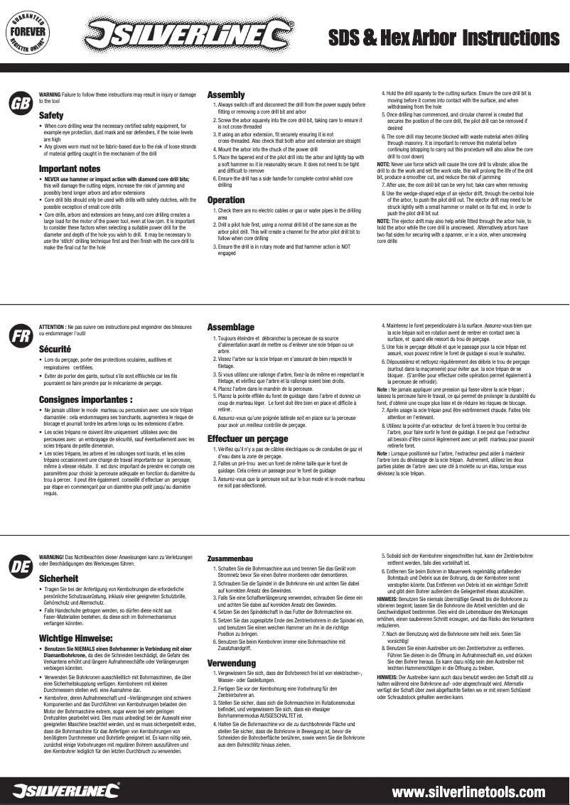 Image de la première page du manuel de l'appareil 124518