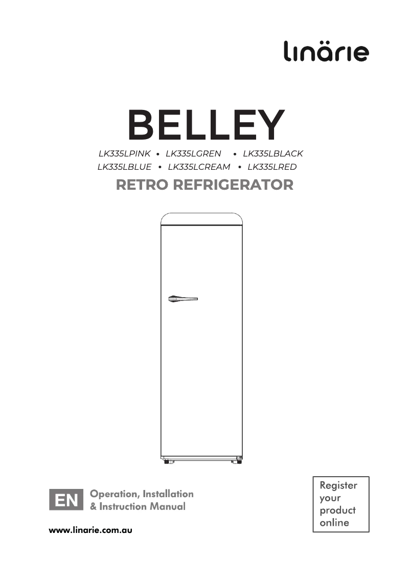 First page image of the manual for Belley LK335L