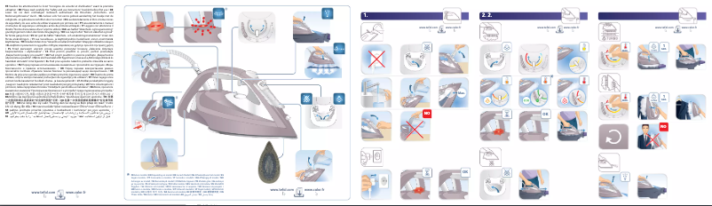 Page 1 of the manual User Manual Tefal FV5615E0