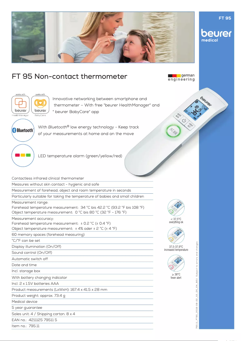 First page image of the manual for FT 9028