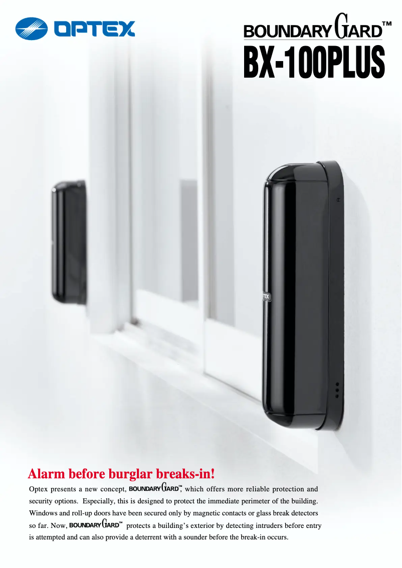 First page image of the manual for BX-100PLUS