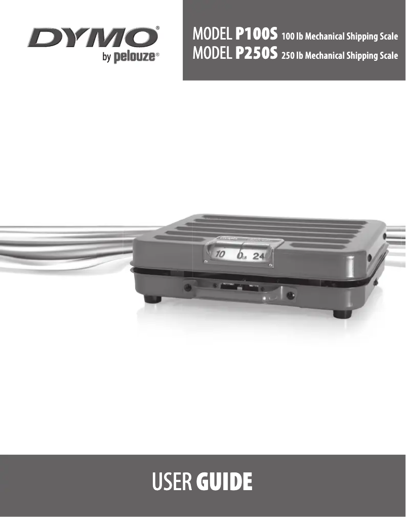 First page image of the manual for P100S