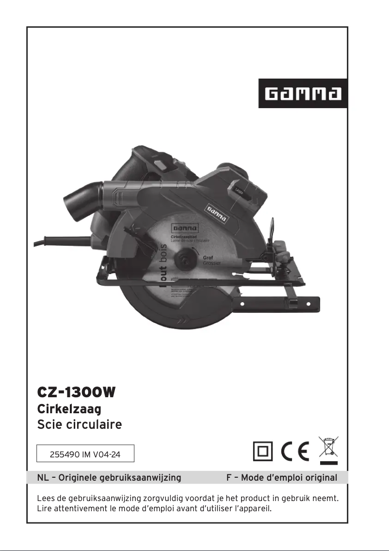 First page image of the manual for CZ-1300W