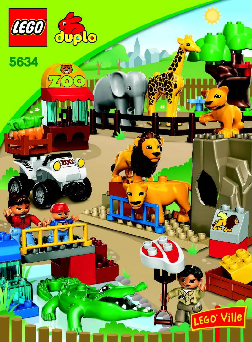 First page image of the manual for Duplo 5634