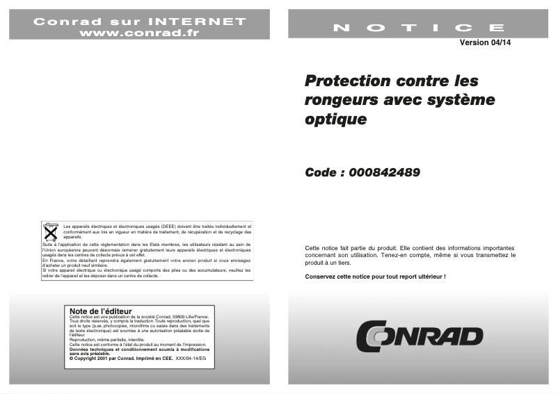 Page 1 of the manual User Manual SecoRüt 90125