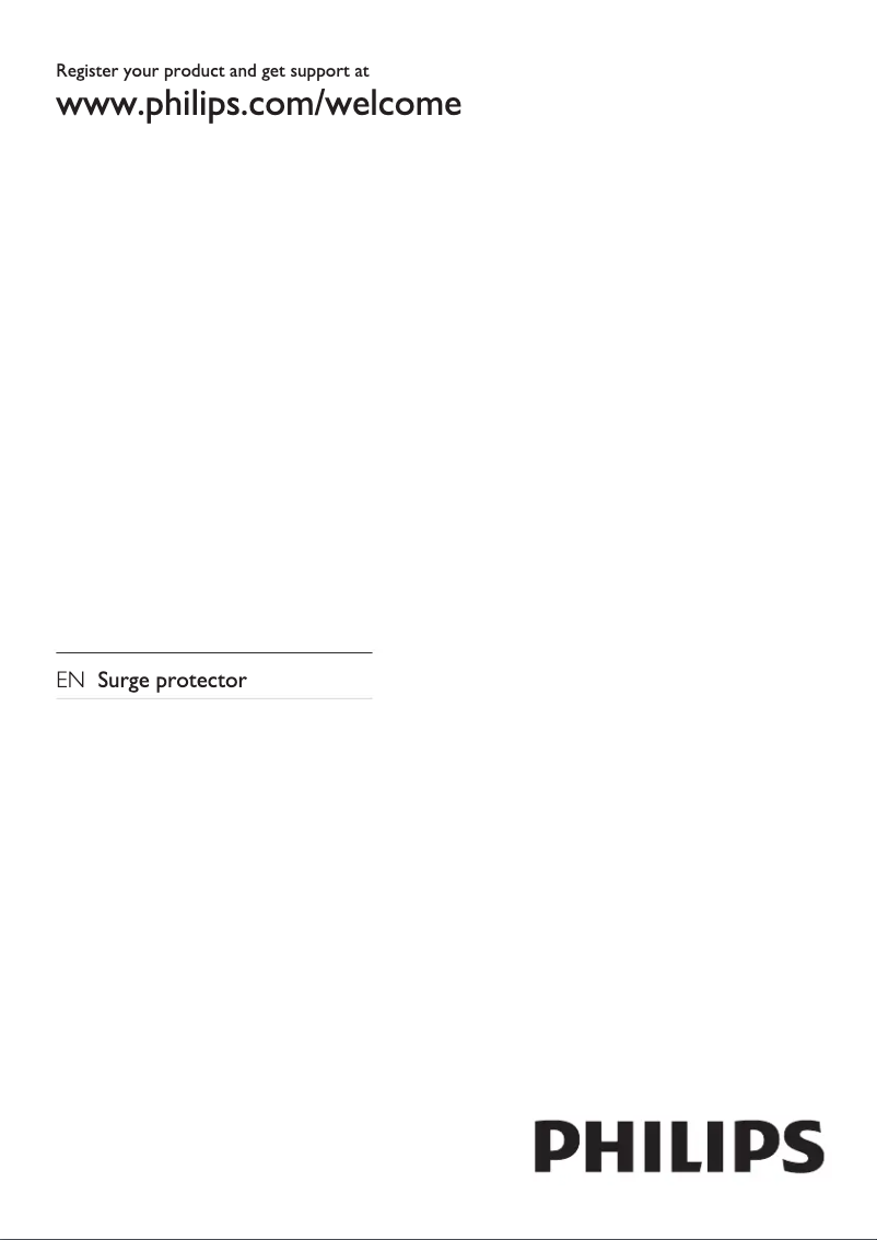 Page 1 of the manual User Manual Philips SPP3070C