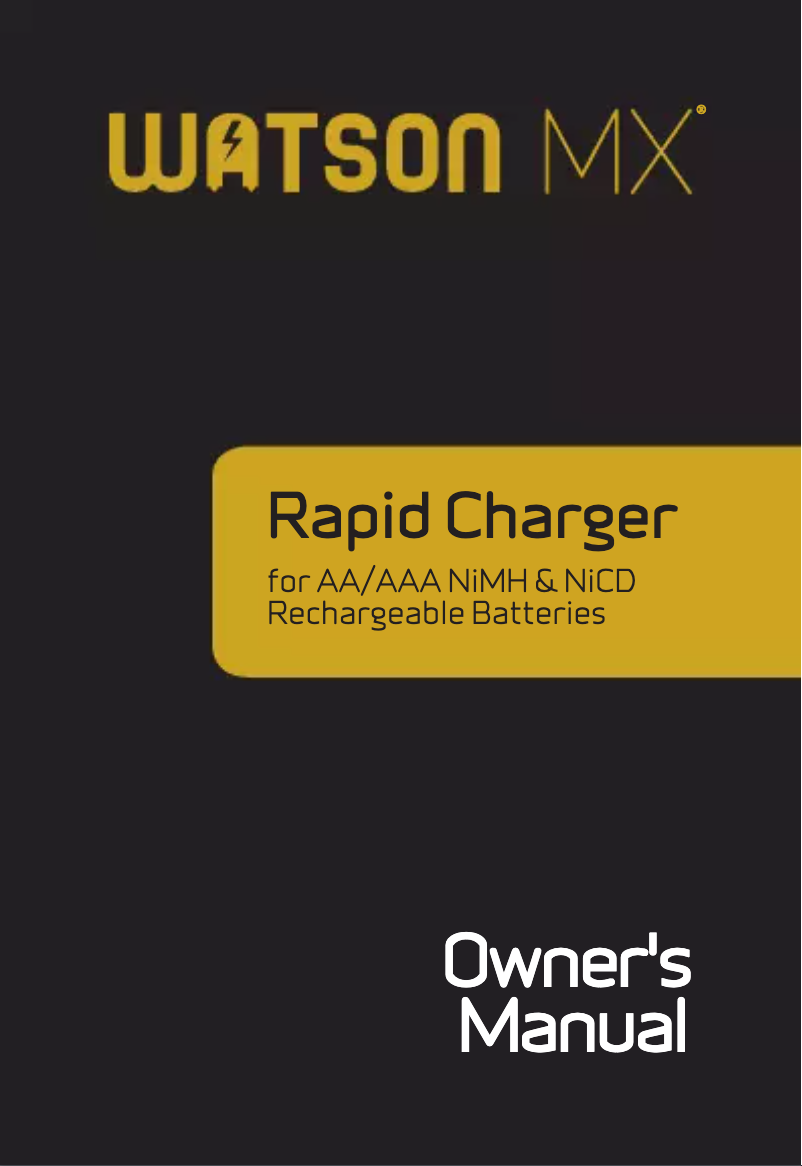 First page image of the manual for MX