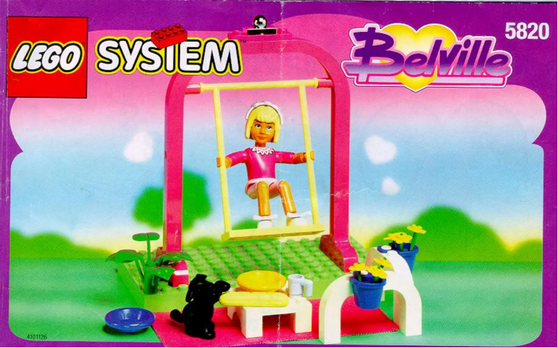 Page 1 of the manual User Manual Lego GIRL AND SWING