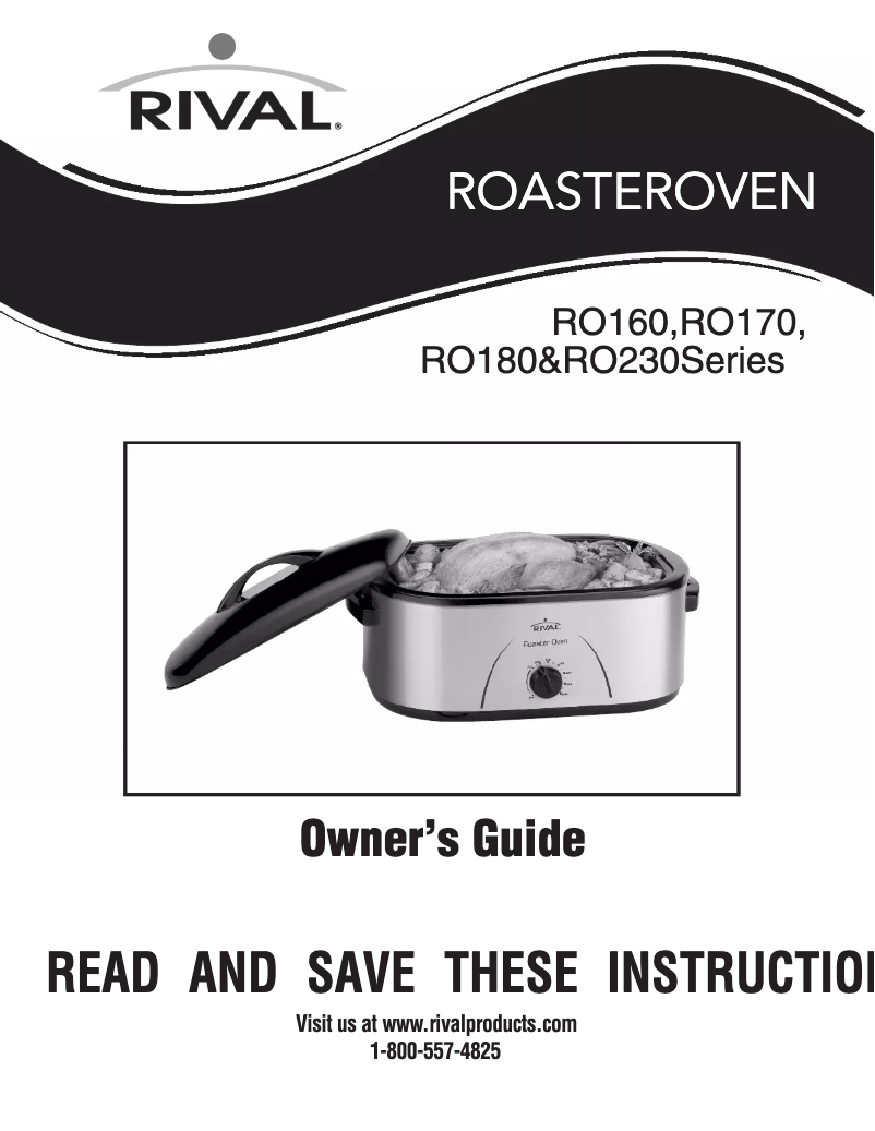 Page 1 of the manual User Manual Rival RO170