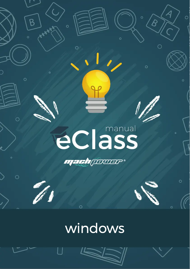 First page image of the manual for EB-IWB82W-008