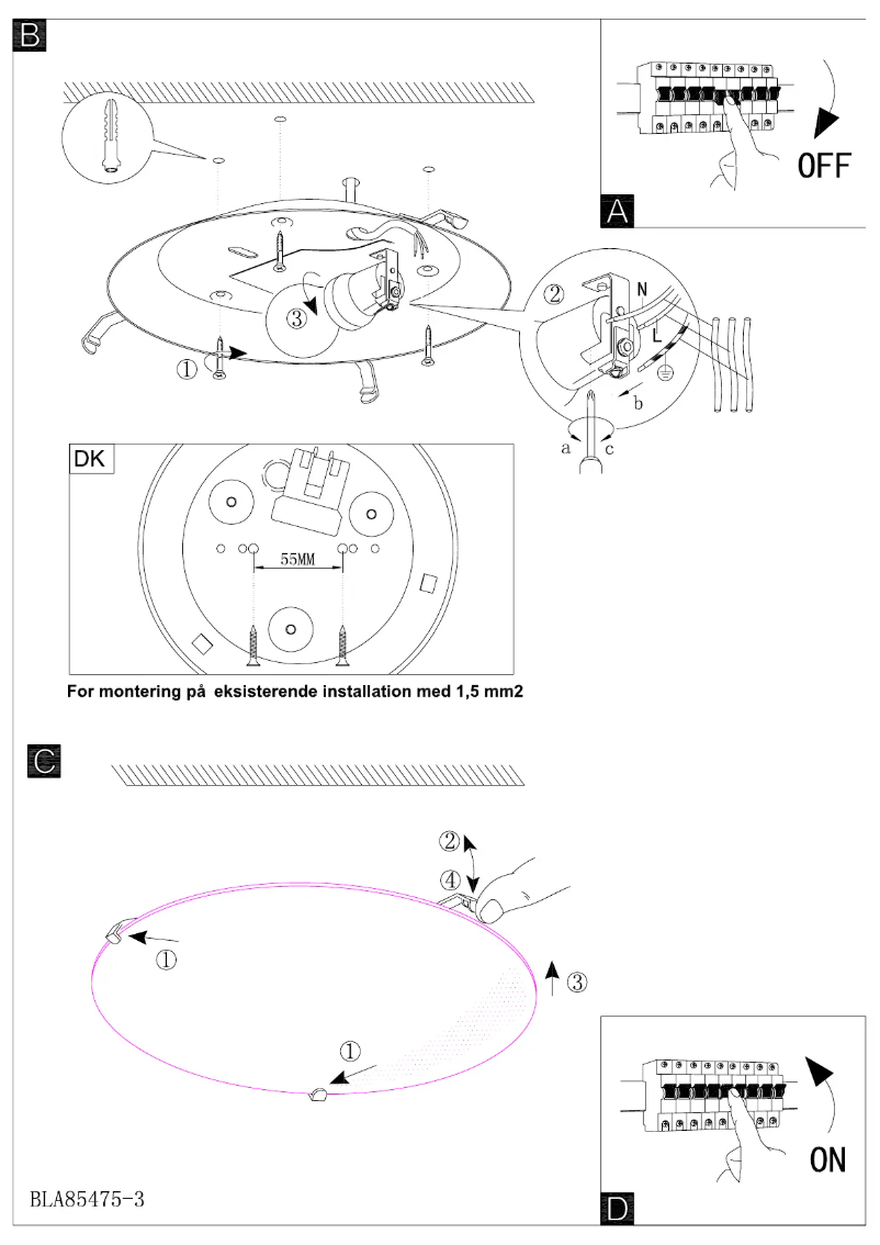 First page image of the manual for Junior 1