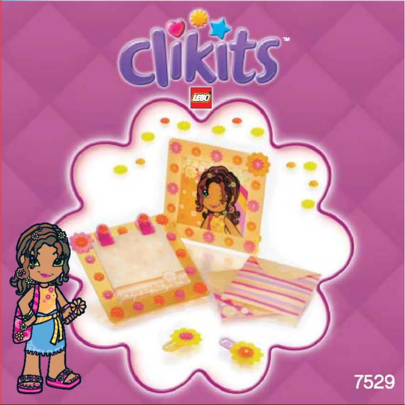 Page 1 of the manual User Manual Lego Clikits 7529