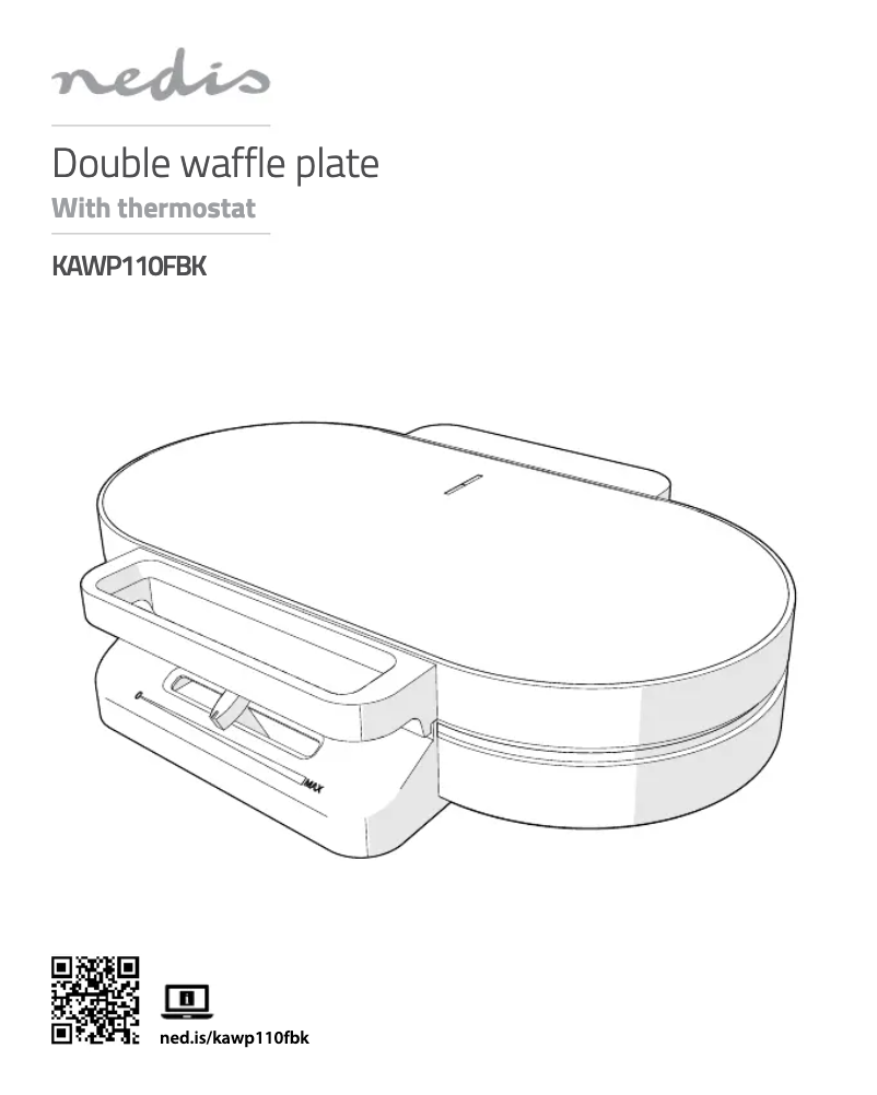 Page 1 of the manual User Manual Nedis KAWP110FBK