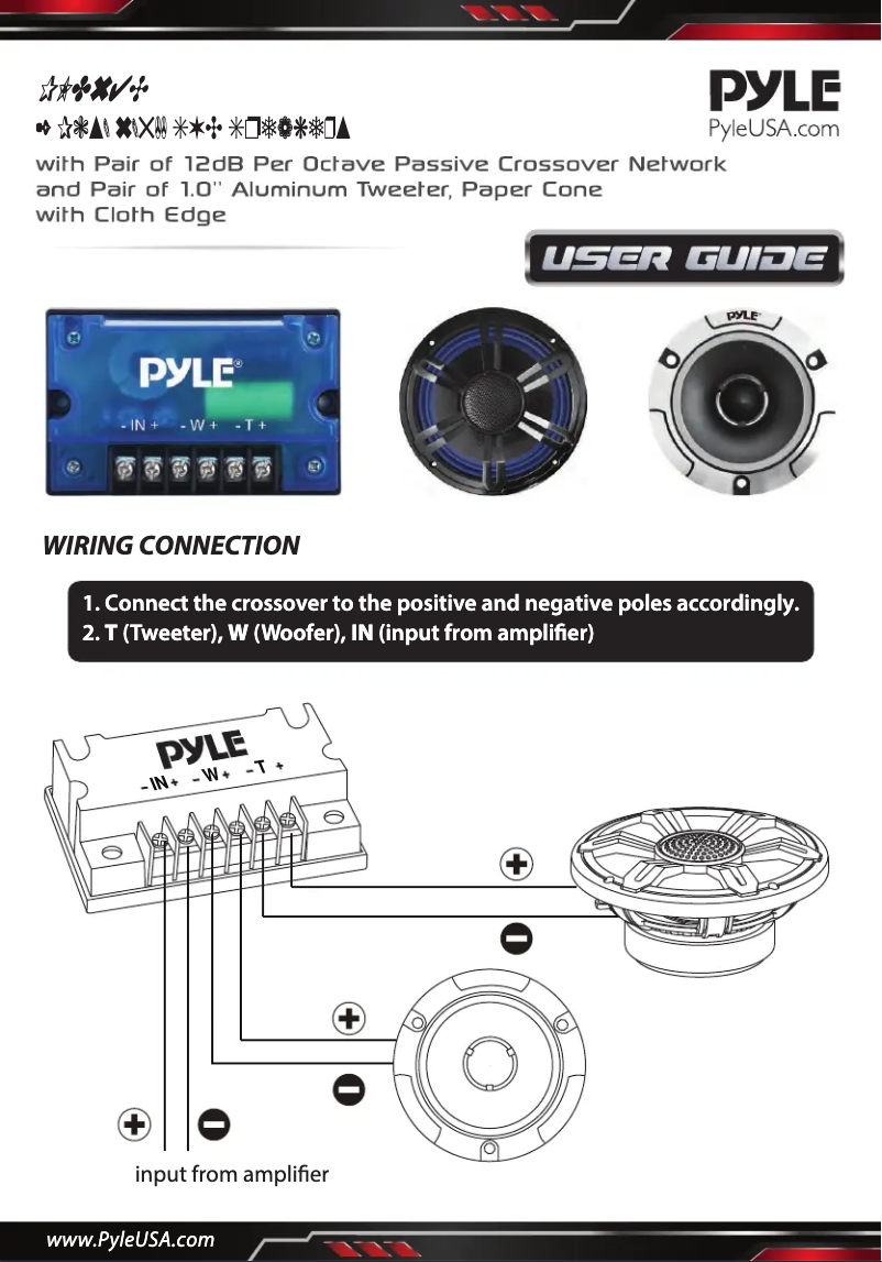 Page 1 of the manual User Manual Pyle PLD64C