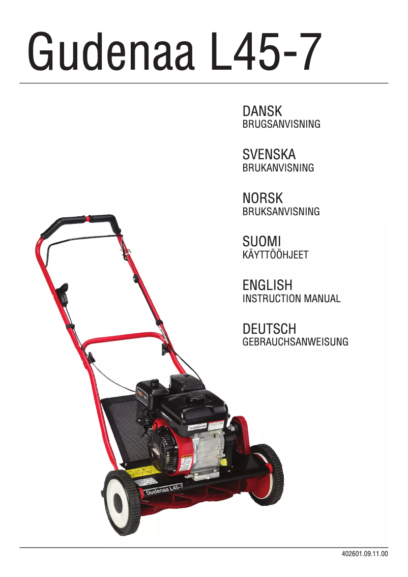 First page image of the manual for L45-7