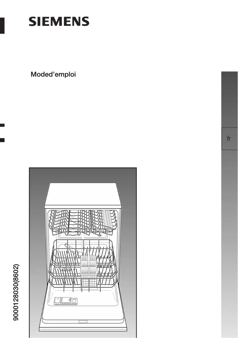 Page 1 of the manual User Manual Siemens SE65E332EU