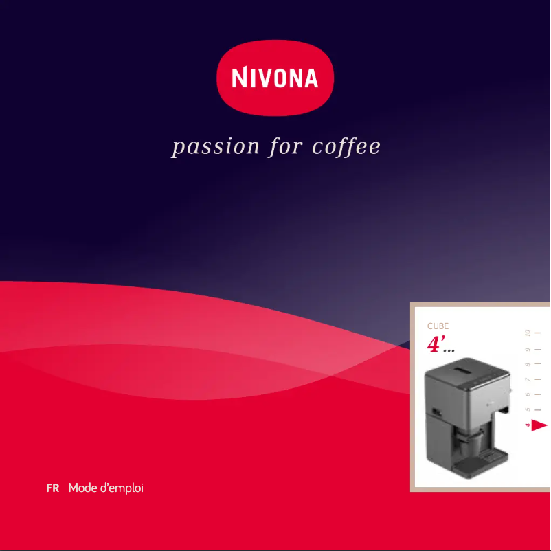 First page image of the manual for CUBE 4106