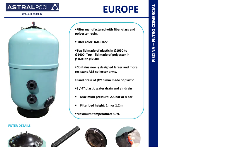 First page image of the manual for Europe