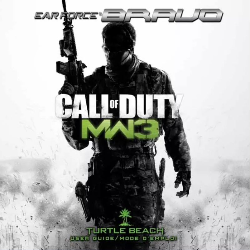 Page 1 of the manual User Manual Turtle Beach Call of Duty MW3 Earforce Bravo