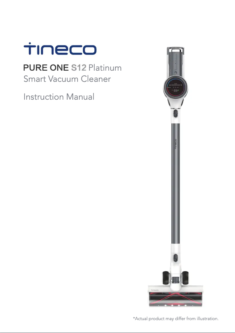 First page image of the manual for Pure One S12 Platinum