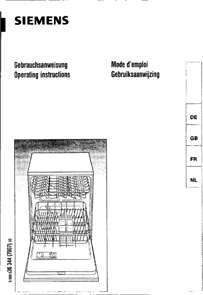 Page 1 of the manual User Manual Siemens SE53630