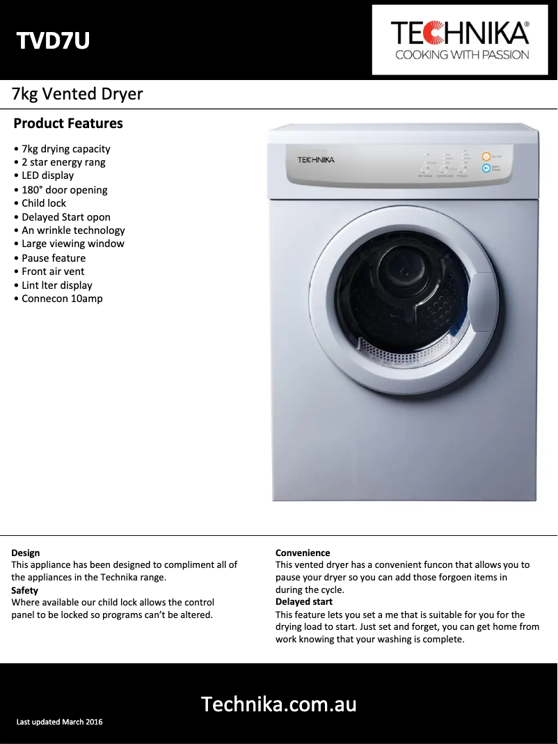 Image de la première page du manuel de l'appareil TVD7U