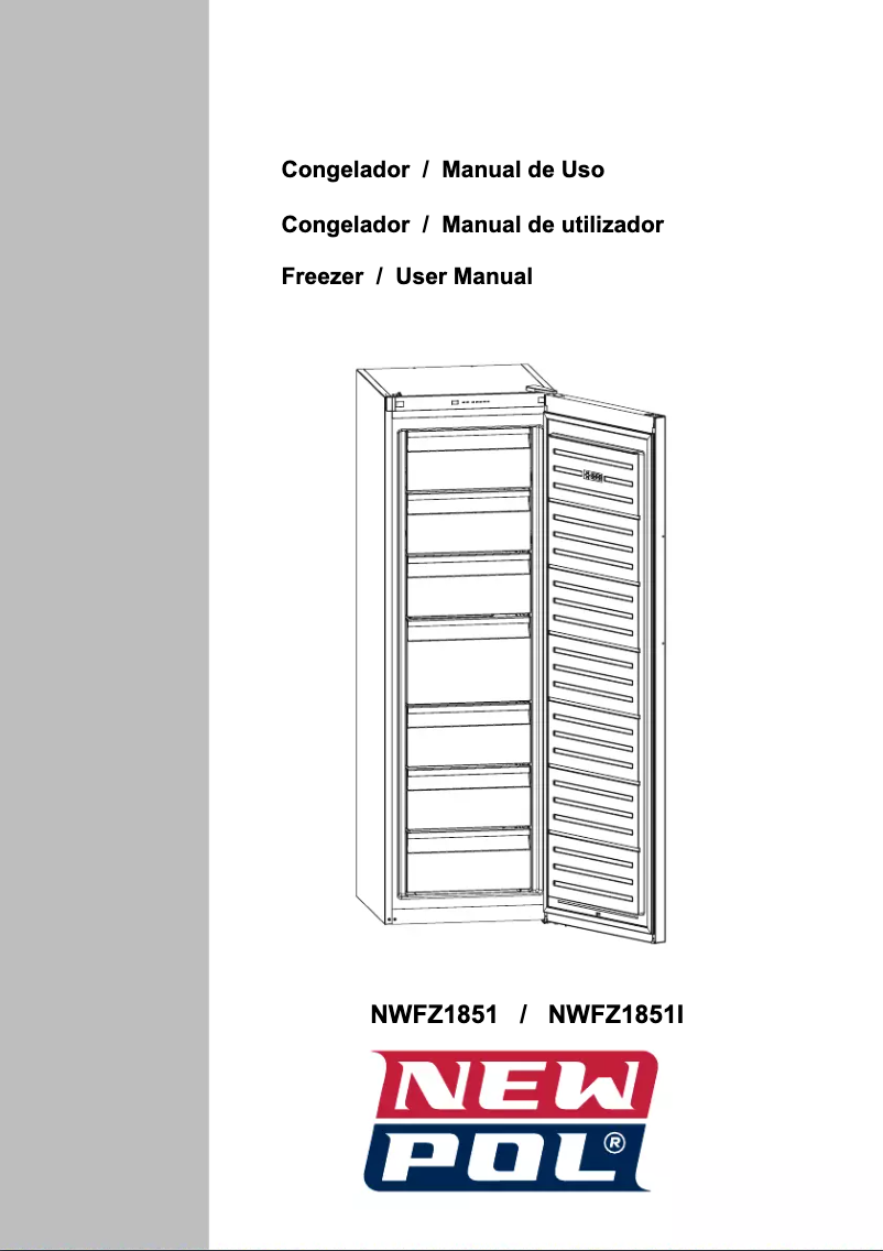 Page 1 of the manual User Manual New Pol NWFZ1851