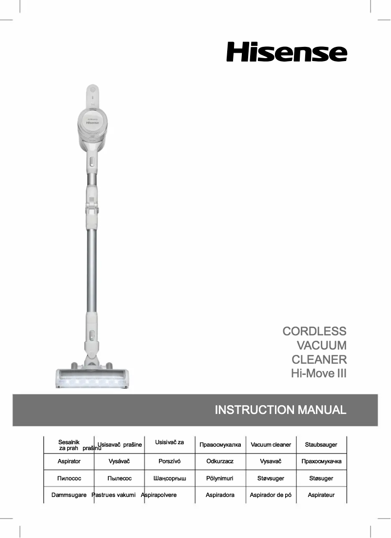 Page 1 of the manual User Manual Hisense HVC6133WII