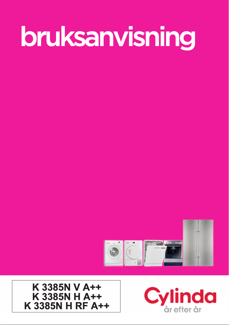 Page 1 of the manual User Manual Cylinda K3385NH