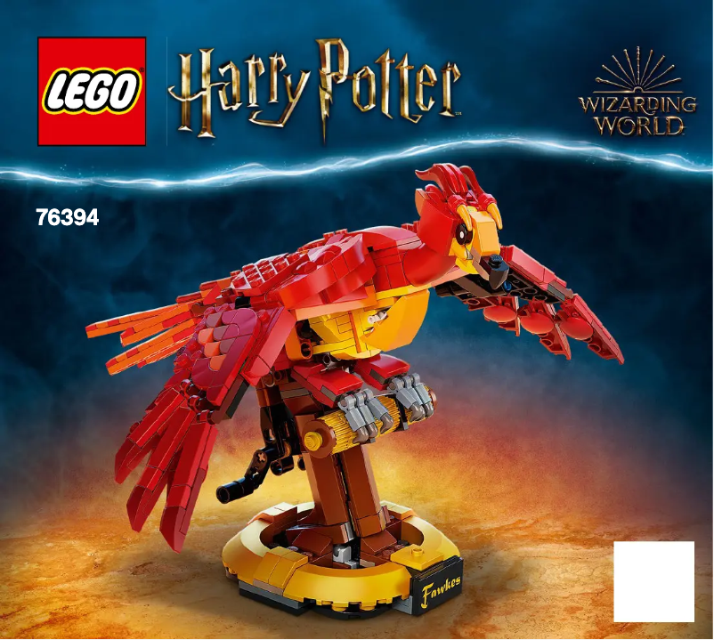 Page 1 of the manual User Manual Lego Harry Potter 76394