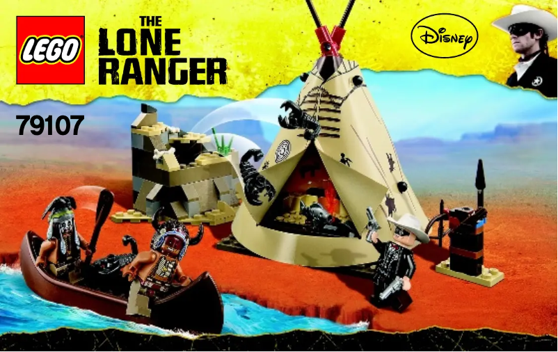 Page 1 of the manual User Manual Lego Comanche Camp