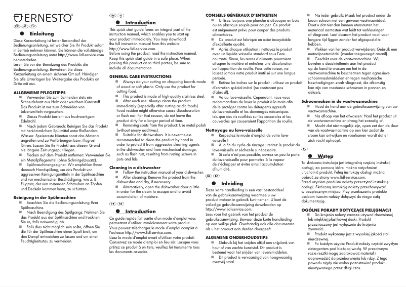 First page image of the manual for IAN 366587