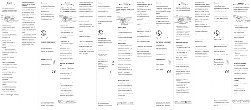 Page 1 of the manual User Manual Braun BN0035G