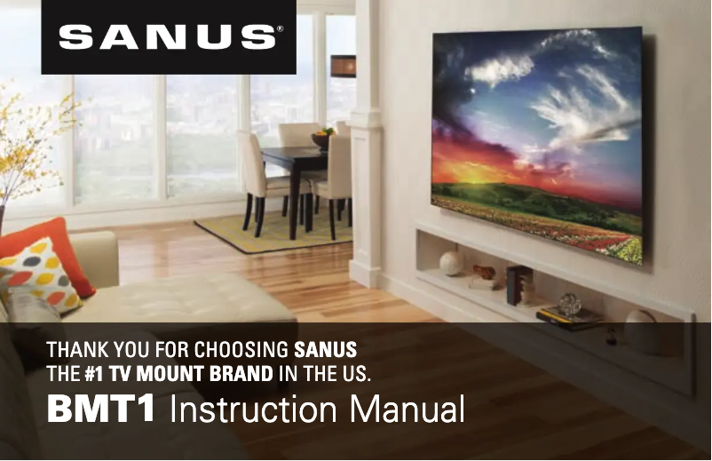 First page image of the manual for BMT1