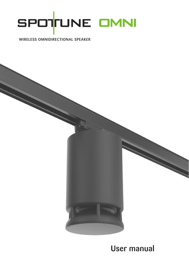 First page image of the manual for OMNI-TRACK/WS