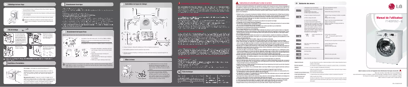 First page image of the manual for F1403FDS6
