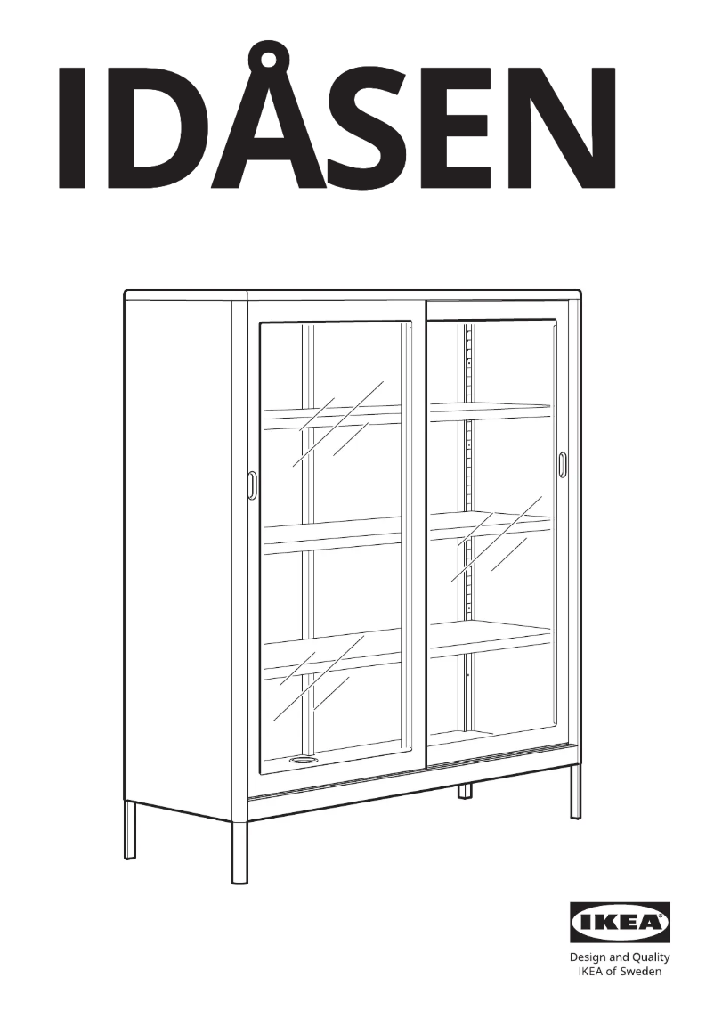 First page image of the manual for IDÅSEN 604.963.85