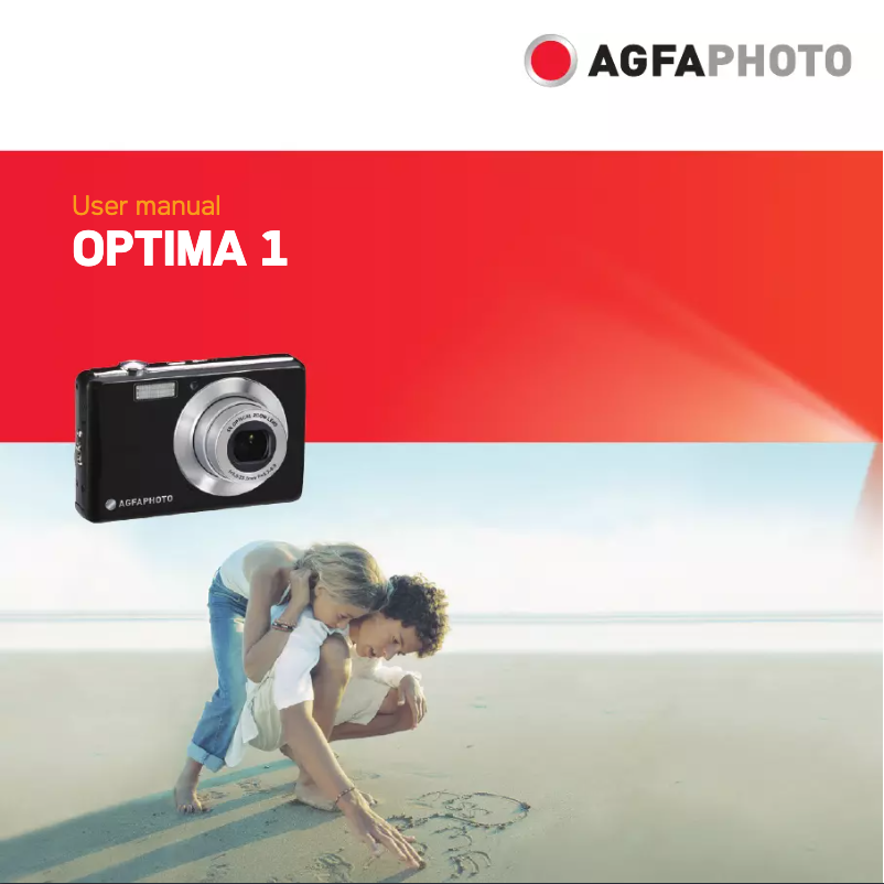 Page 1 of the manual User Manual Agfa Optima 1