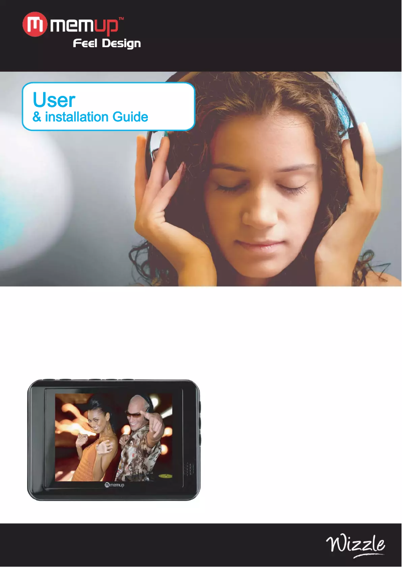 Page 1 of the manual User Manual Memup Wizzle