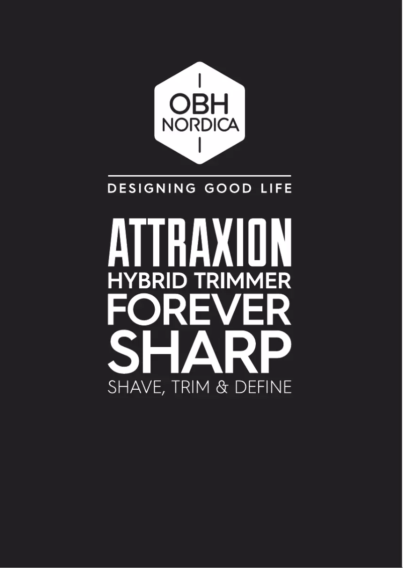 First page image of the manual for Attraxion Forever Sharp